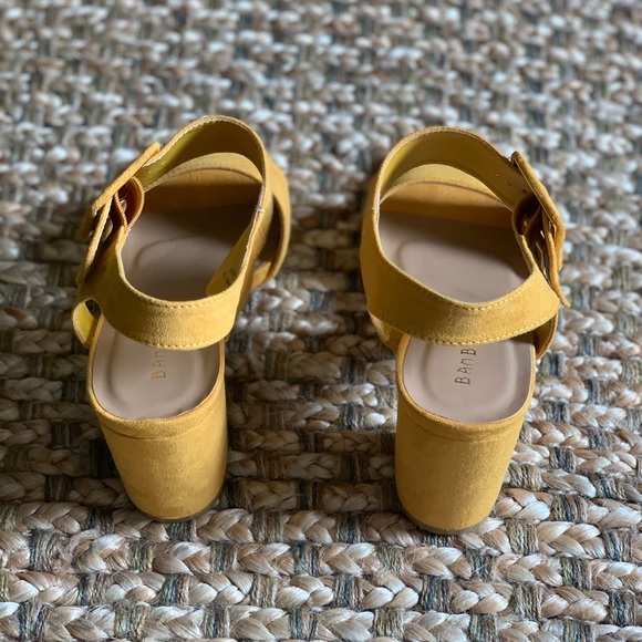 Open Toe Chunky Block Heel with Buckle - Picture 4 of 8